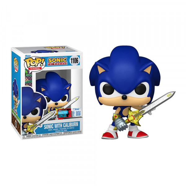 Funko POP! Games Sonic the Hedgehog: Sonic with Caliburn (1106)